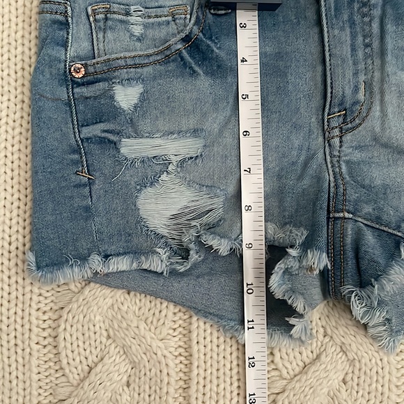 🌼2 for $20🌼 American Eagle Next Level Stretch Low-Rise Denim Short Shorts - Picture 9 of 9